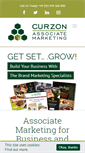 Mobile Screenshot of curzon-marketing.co.uk